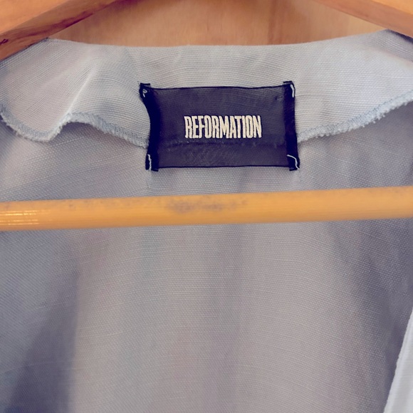 Linen beach coverup by Reformation - Picture 2 of 4